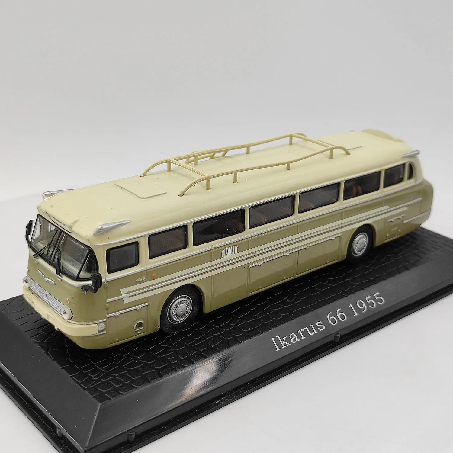 

Литой под давлением ATLAS масштаб 1/72 Icarus 66 1963, желтый автобус, имитация пассажирского автомобиля, модель автомобиля из сплава, Коллекционная игрушка, сувенирный дисплей