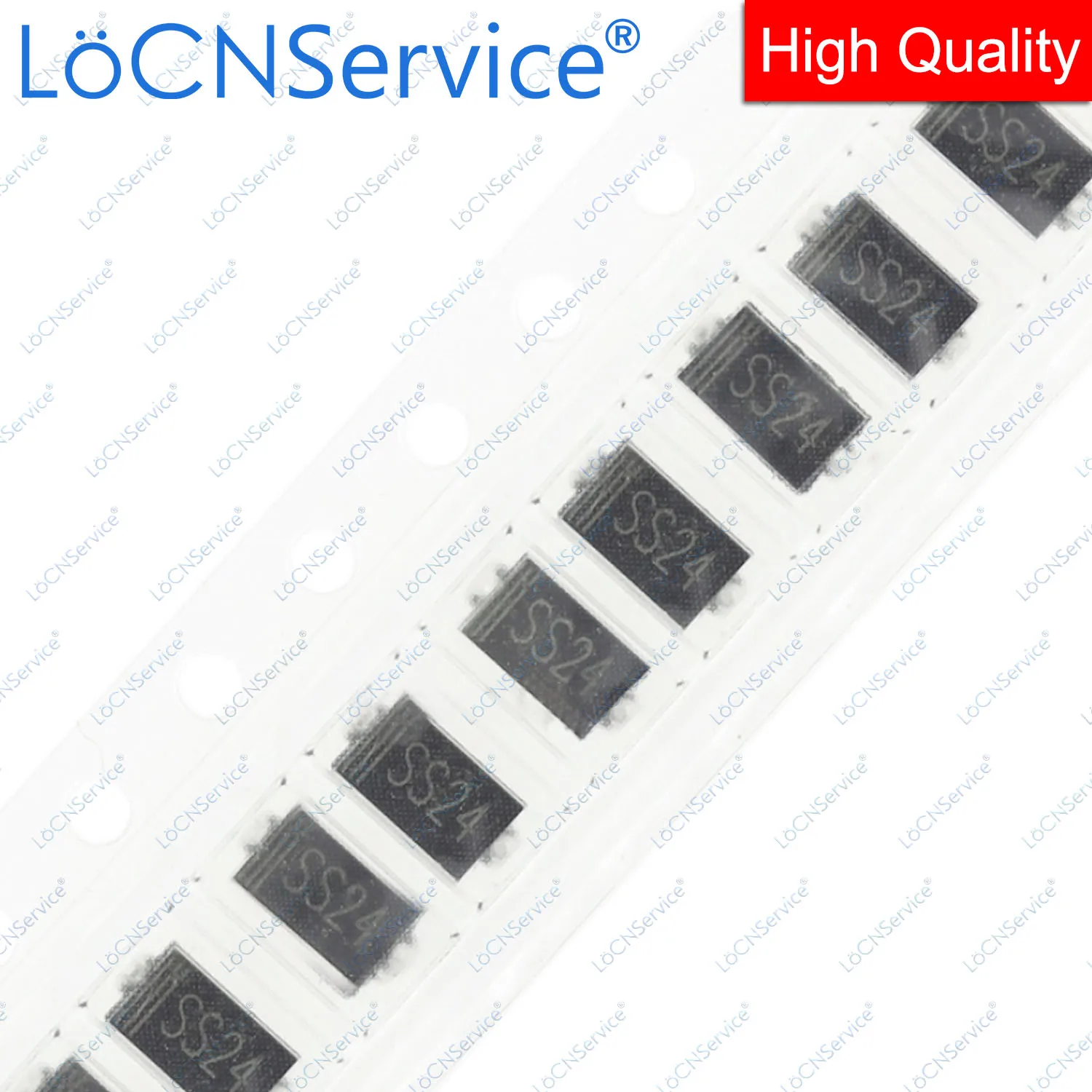 LoCNService 2000 шт. 2A SS24 40 В SS26 60 В SS210 100 В 3A SS34 40 В SS36 60 В SS310 100 В SMA DO214AC диод Шоттки высокого качества