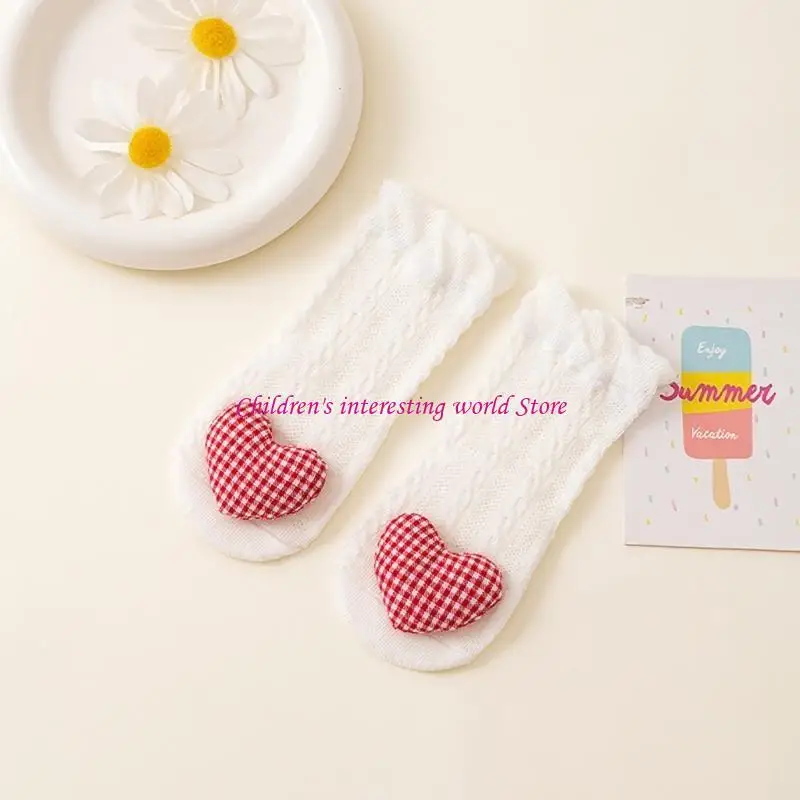 

Breathable Baby Socks Slip Resistant Floor Socks Cotton Ankle Socks Breathable Baby Socks Comfortable for Little Girls 425F