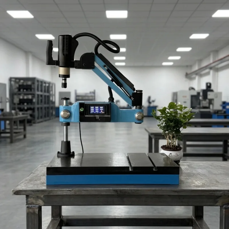 

High-Quality Portable Electric Robot Tapping Machine M3-M16 With Flexible Arm, CNC Automatic Servo Motor, Universal Vertical 220