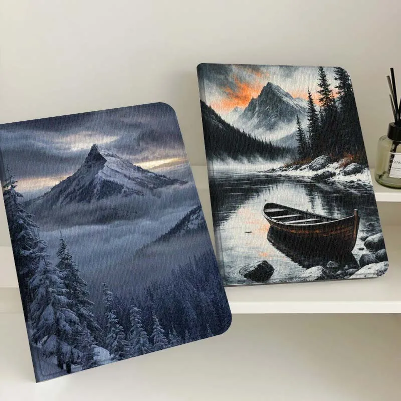 

Snowy Mountain Cloud Gift Tablet Case For Samsung Tab Galaxy S6 S11 A A7 A8 A9 A11 10.1 10.4 10.5 Plus Lite