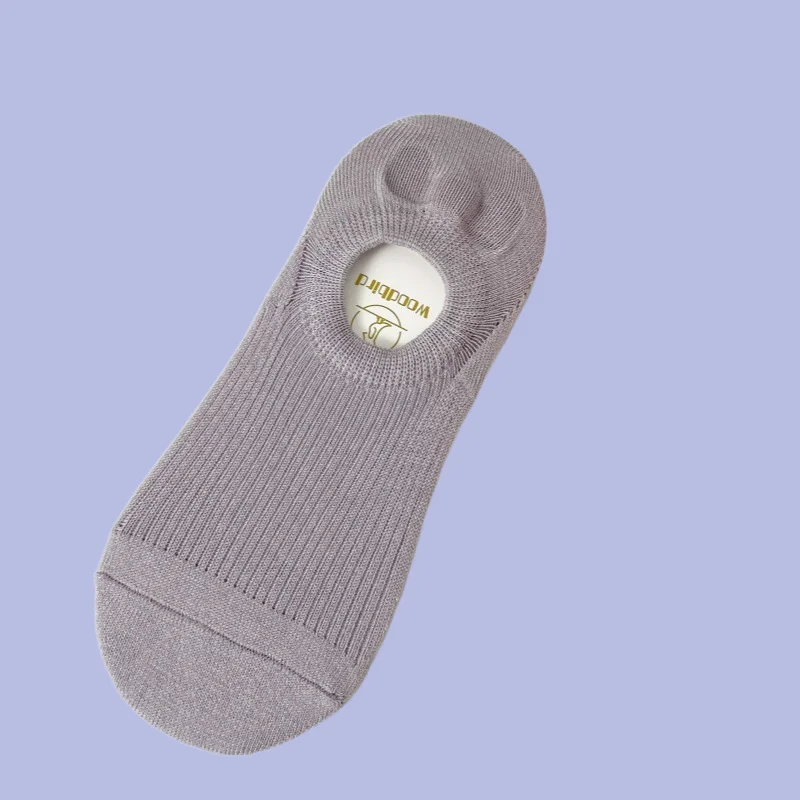 5/10 Pairs Sweat-absorbent Breathable Shallow Mouth Short Socks Casual Boat Socks Summer Non-slip Invisible Socks 2024 New Socks