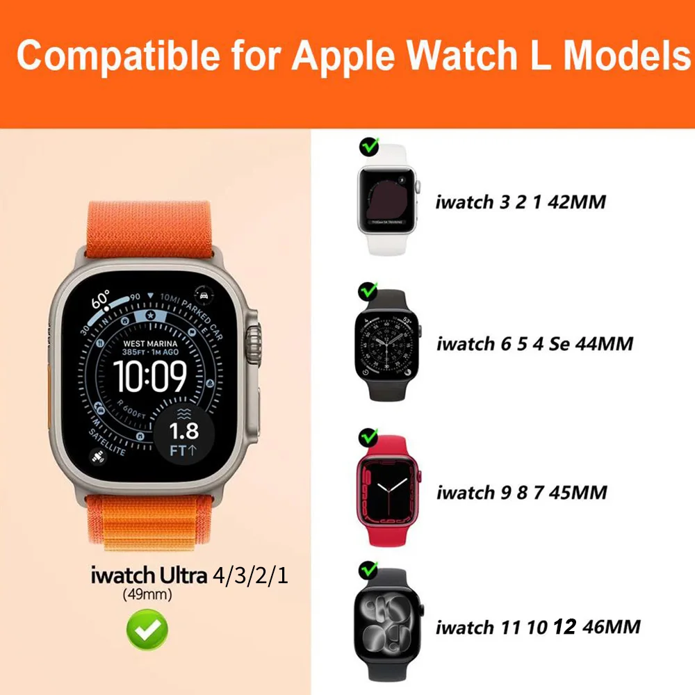 Sport-Silikonarmband für Apple Watch Ultra 2 Band 49 mm, Edelstahl-Correa-Armband, iWatch Serie 11 9 8 7 SE 10 45 mm 44 mm 46 mm – Detail 1
