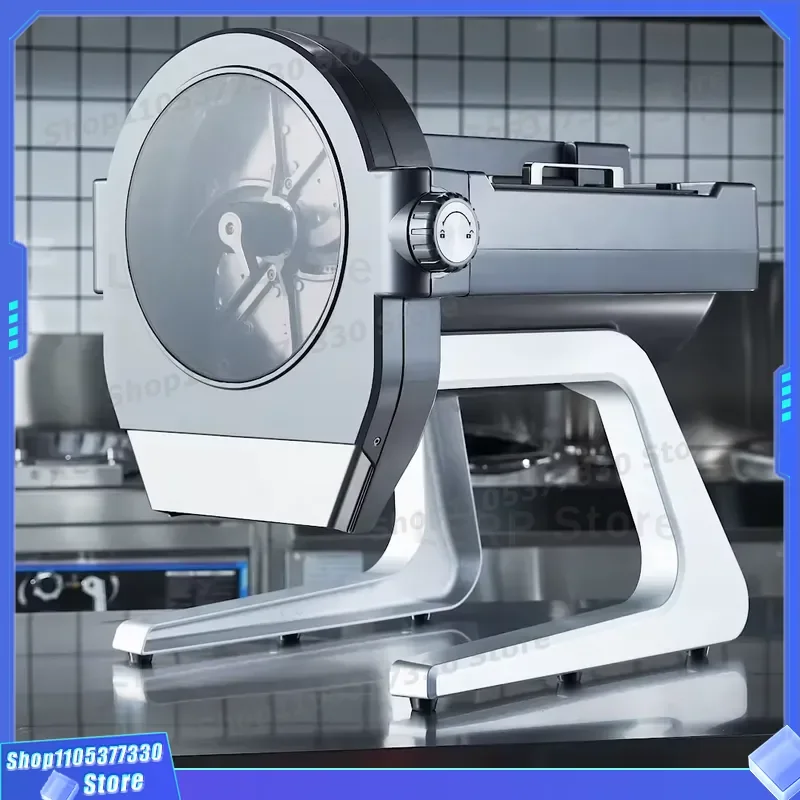 Commercial Electric Food Processor Large Capacity Automatic Vegetable Cutter Machine for Ingredient Preparation Heavy Duty