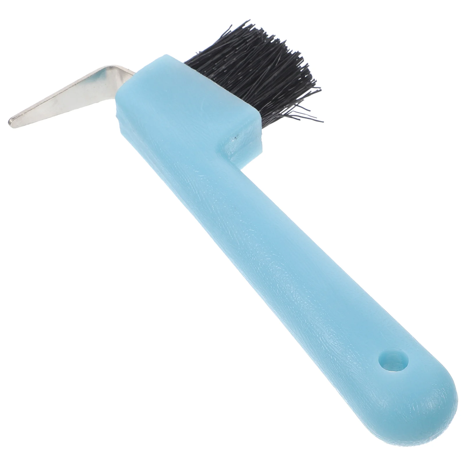 Outils de soins des sabots de cheval, brosse, livres, fer de toilettage, pic en plastique avec embouts, poignée occidentale, poignée en fer à cheval