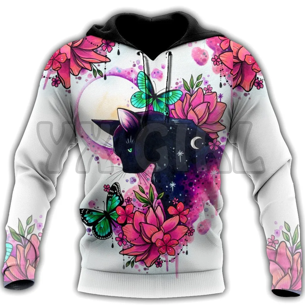 

Cat Gifts Cat 3D Printed Hoodies Unisex Pullovers Funny Dog Hoodie Casual Street Tracksuit