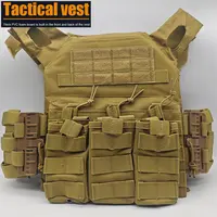 Nuevo Chaleco táctico JPC con hebilla de liberación rápida, bolsa Triple para revistas, portador de caza, accesorio Airsoft, chaleco de juego MOLLE Army CS, equipo