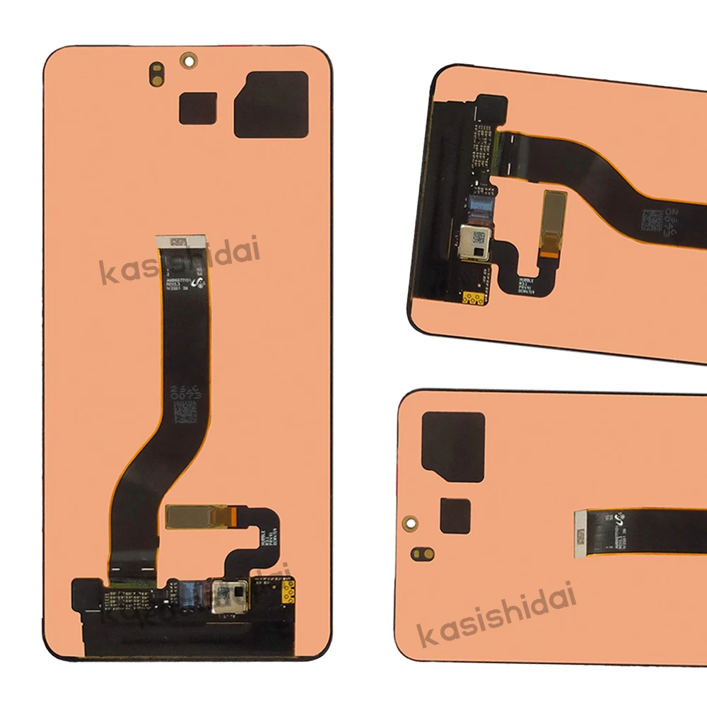 OLED For Samsung Galaxy LCD Display Touch Screen Digitizer S20 Plus G986B/DS G985 Assembly Repairment Parts With Frame