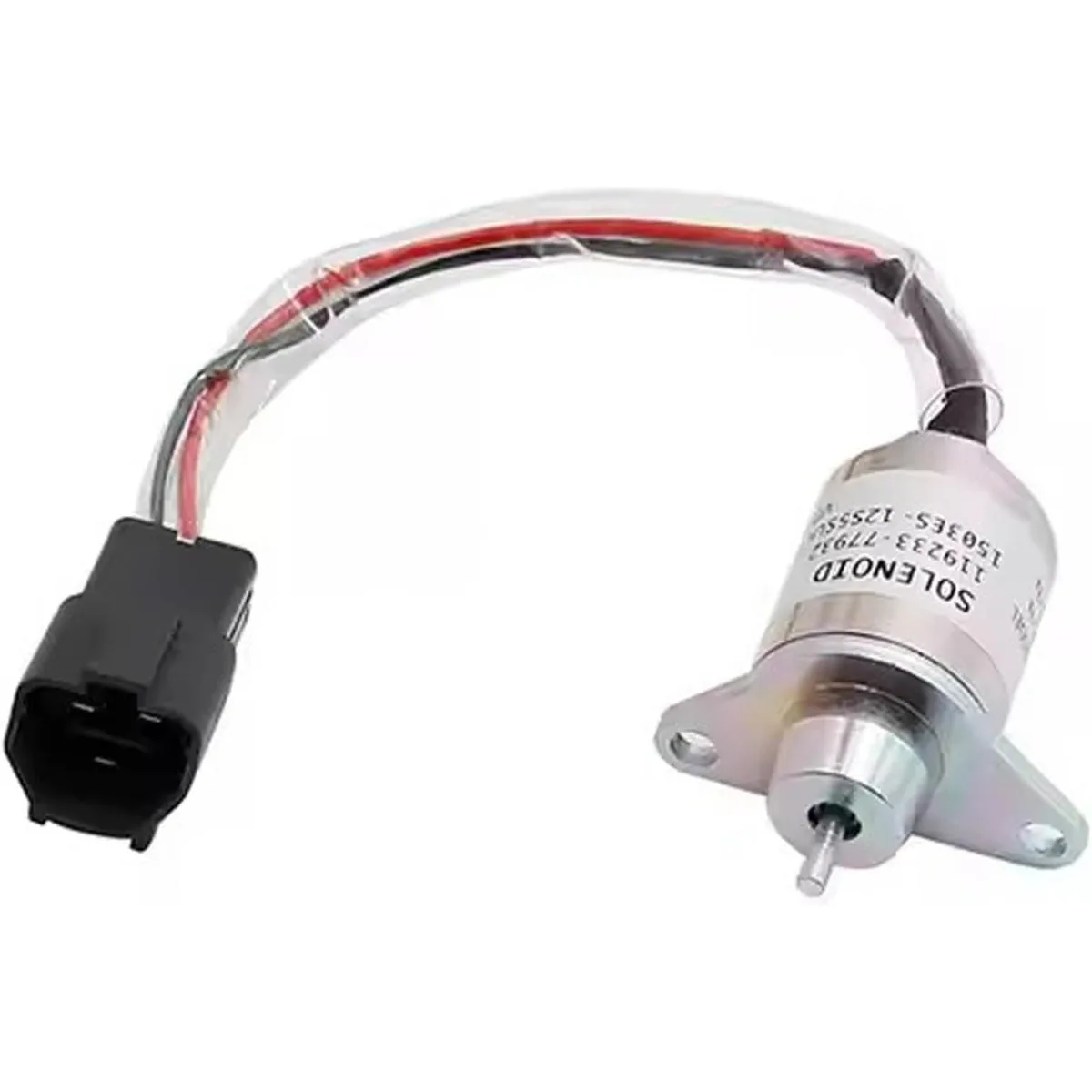 Fuel Shut off Solenoid Valve 12V YM119233-77932 11923377932 Fits For Yanmar Engine 3TNE72 3TNV72 4TNE84 4TNE88