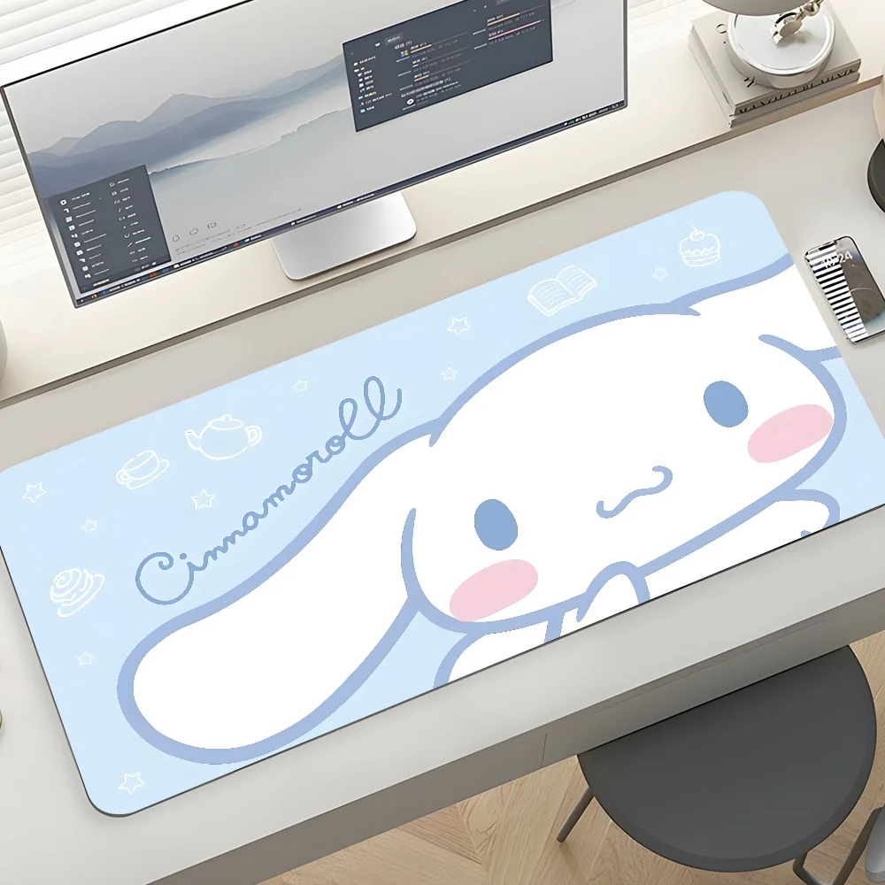 

kawaii C-Cinnamoroll Mousepad Mousepad New Arrivals Large Gaming Mousepad L XL XXL Gamer Mouse Pad Size For Keyboards Mat