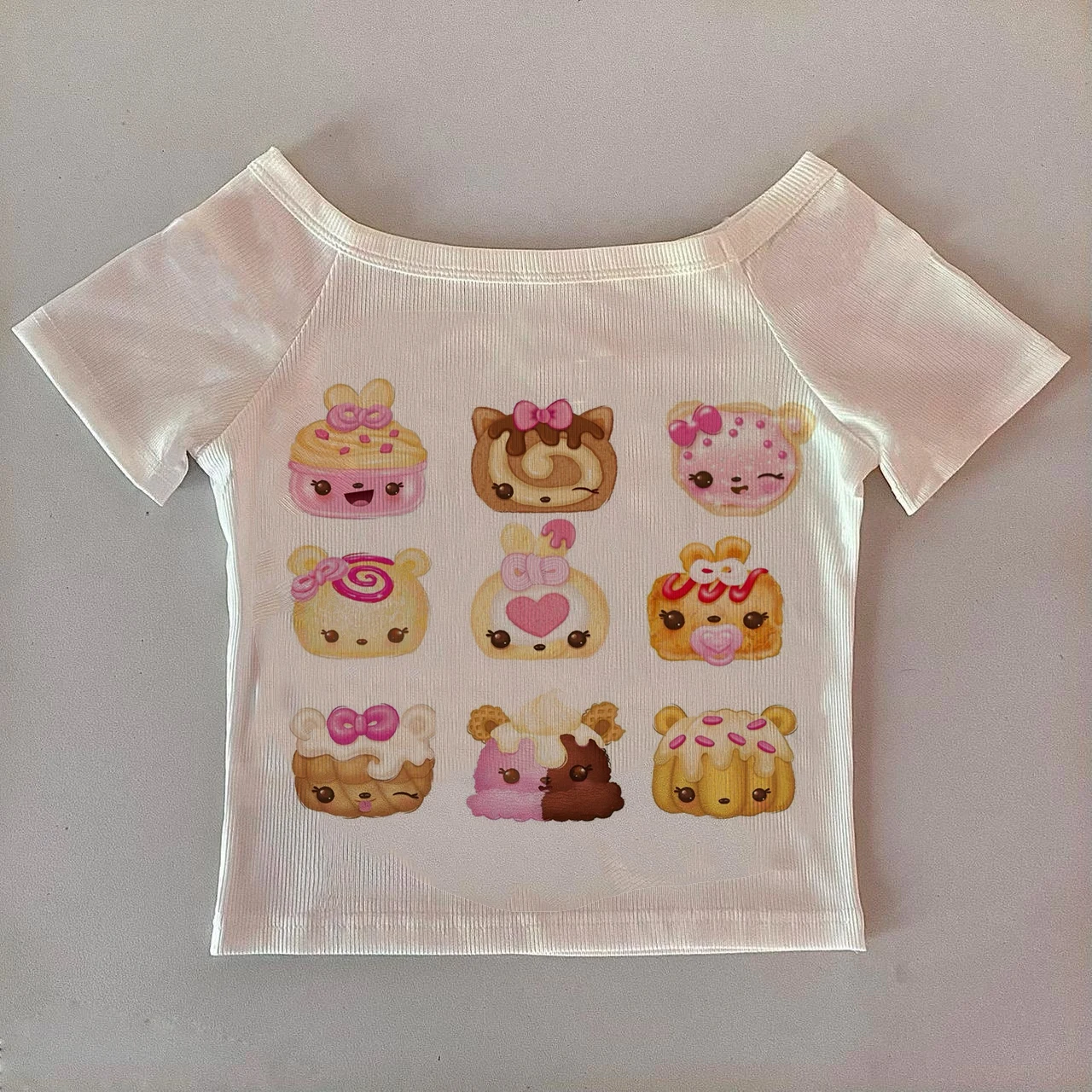 المرأة تي شيرت القمامة اللون Y2k 2000s أفضل المرأة تي شيرت 90s الملابس الرجعية الكرتون الفتيات الملابس القوطية قطع المرأة