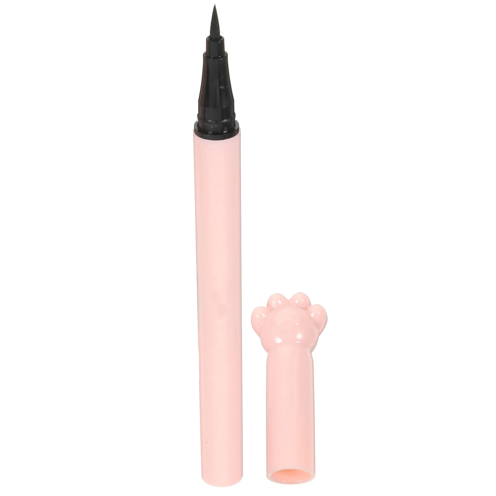 Eyeliner Pen Waterproof Makeup Tool For Women Cat Printing Design Long Handle Eyeliner Pencil Makeup