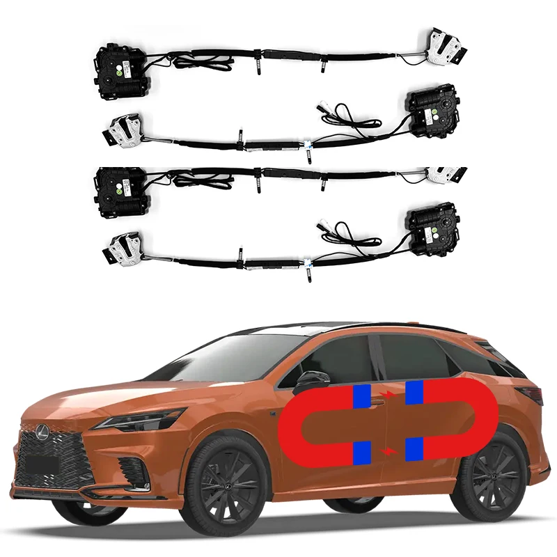 For Lexus RX NX 2022-23 Electric suction door Automobile refitted automatic locks Car accessories Soft Close