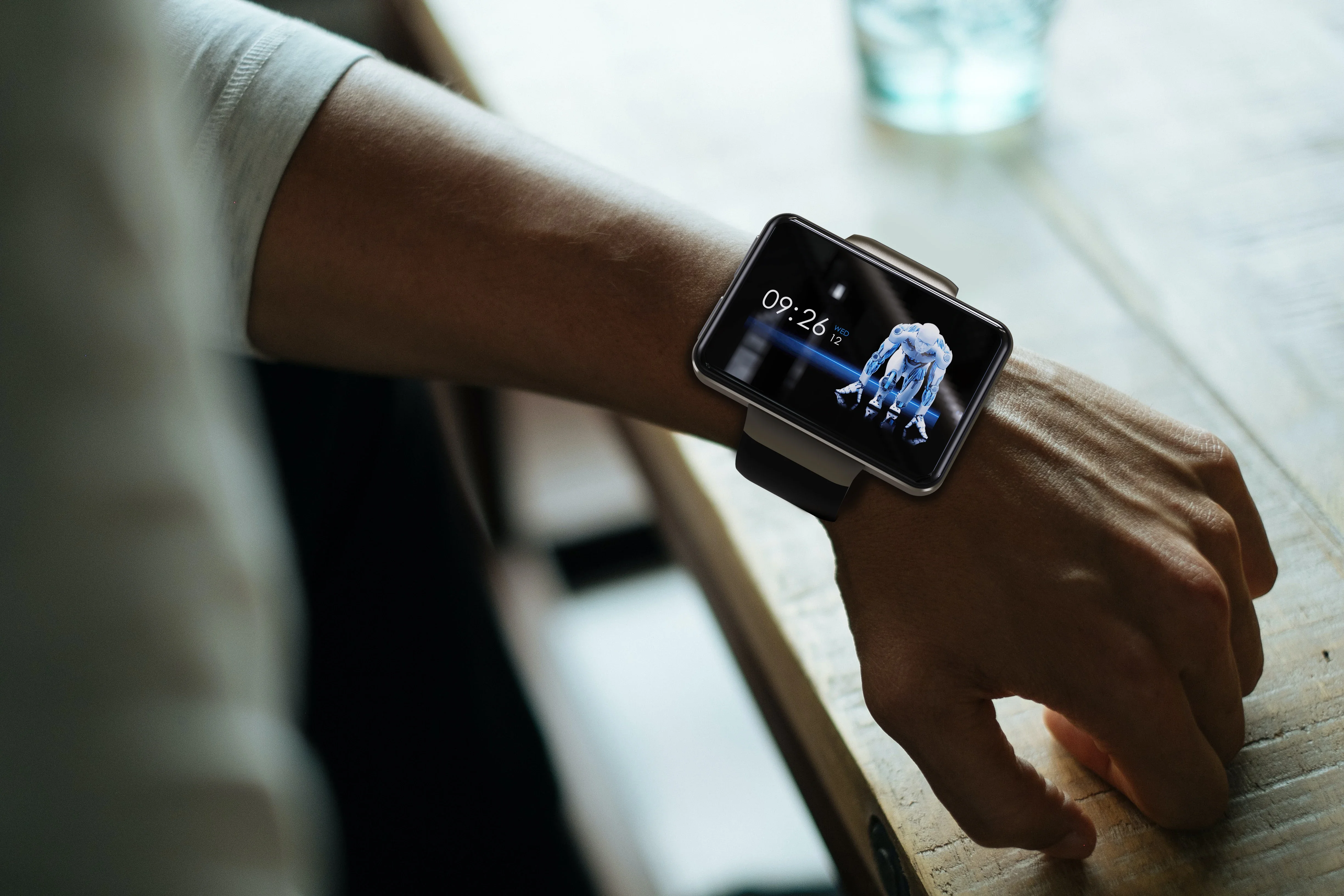 وصول جديد DM101 ساعة ذكية 2.41 بوصة 4G كاميرات مزدوجة التعرف على الوجه فتح أندرويد ساعة ذكية واي فاي 2021