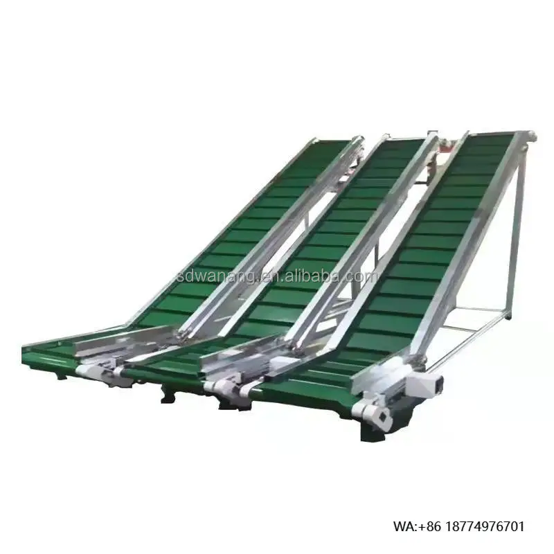

Efficient PVC Belt Conveyor Vertical Bulk Packaged for Food Industry Goods PU Rubber Adjustable Used