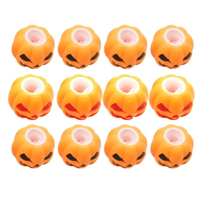 

ABXF-Мяч-антистресс «Тыквенный призрак» для снятия стресса, декор для вечеринки на Хэллоуин, для дома и творчества