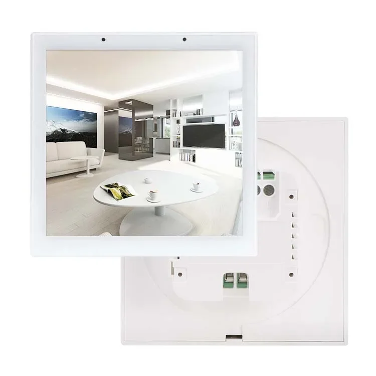 Newset 2024 Tuya Smart Home مستطيلة 4 بوصة لاسلكية Zigbee Smart Home