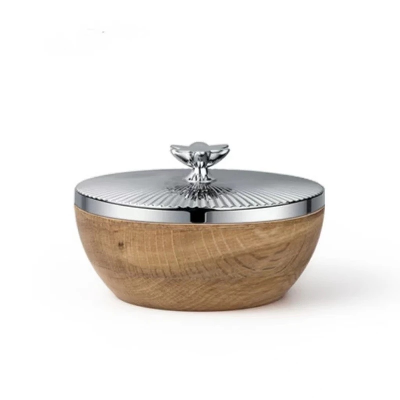 Light luxury home style, snack storage jar, dried fruit daily fruit plate, dim sum cake box