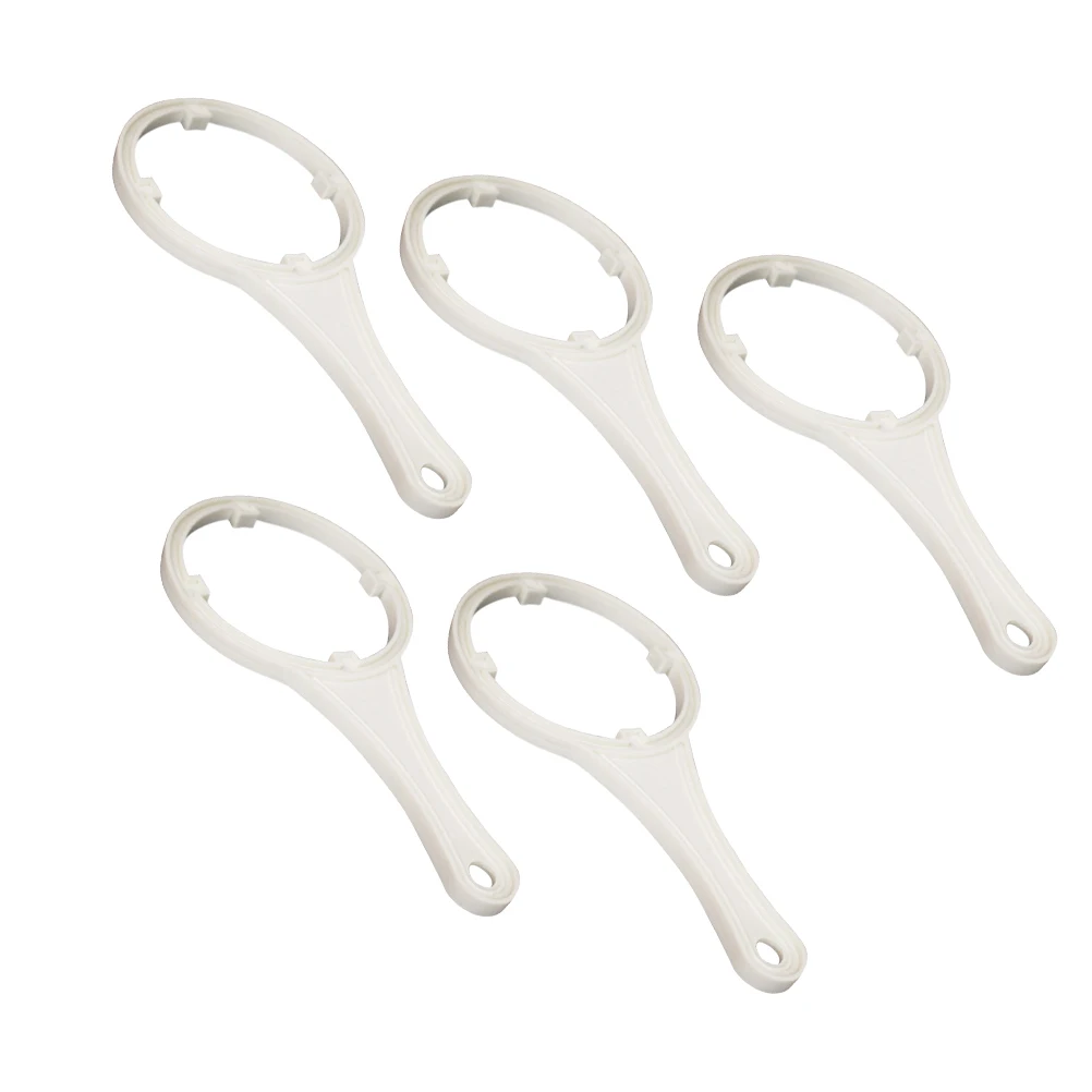 

5pcs Filter Wrench Durable Universal RO Spanner for Water Purifier Housing Replacement Fits 10inch Standard