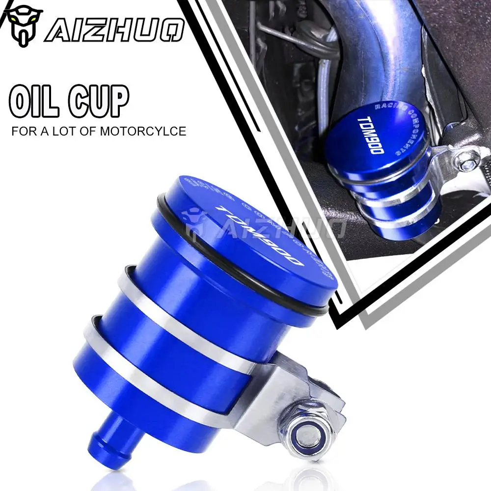 

Motorcycle Universal Brake Fluid Reservoir Clutch Cylinder Tank Oil Fluid Cup For YAMAHA TDM900 2004-2014 TDM-900 2013 2012 2011