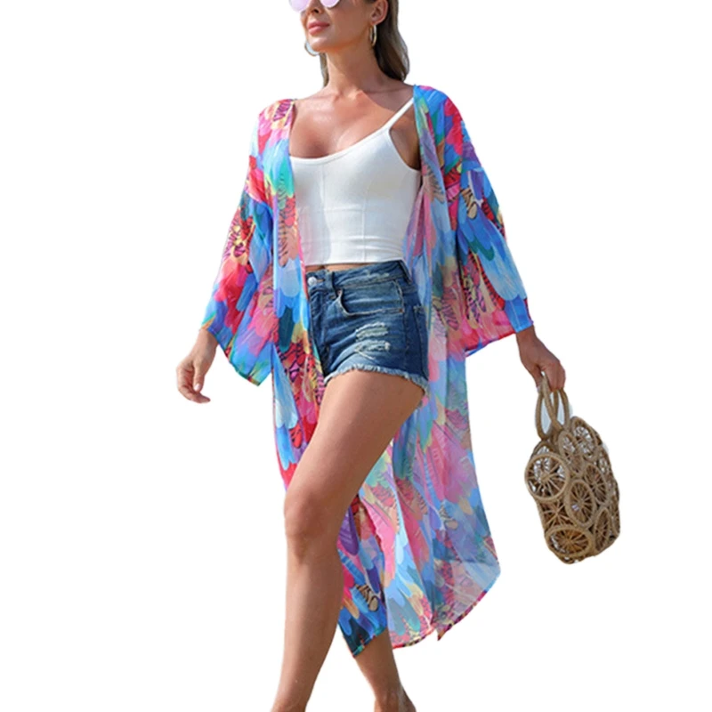 Solto feminino cover ups roupa banho vestido praia cover ups para mulheres maiô cobrir beachwear para mulheres