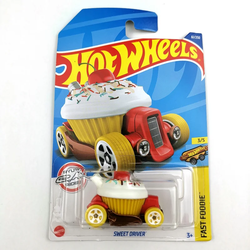 2022-61 Hot Wheels Cars SWEET DRIVER 1/64 Metal Die-cast Model Collection Toy Vehicles