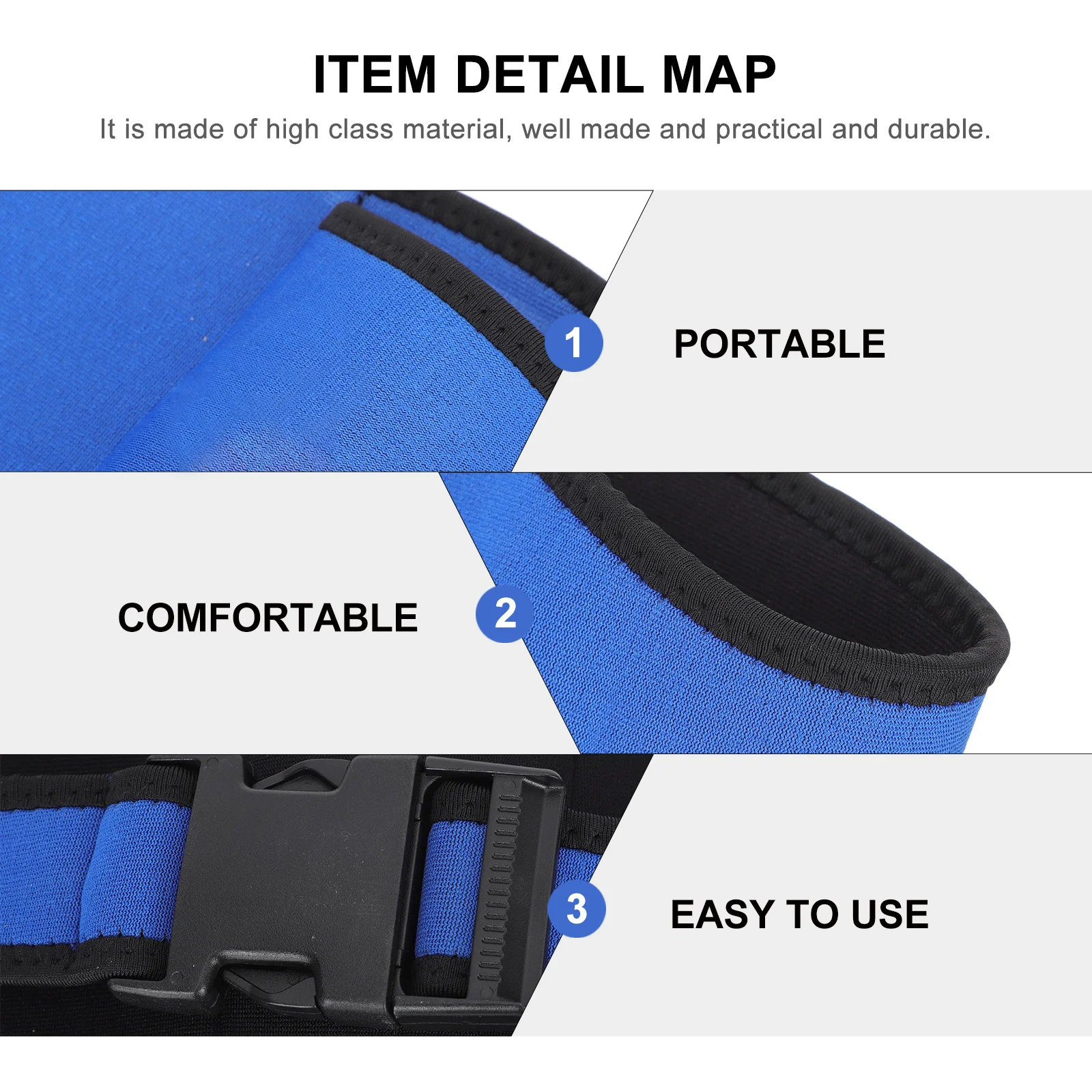 

Microphone Holder Pouch For Waist Belt Portable Mic Storage Gym Yoga Dance Performance