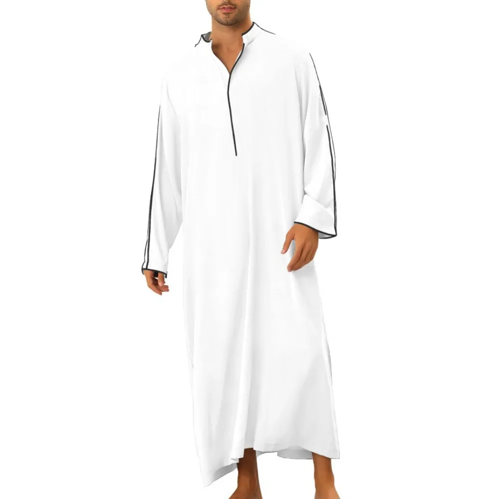 2025 Arabian ! Men's Long Shirt-style Muslim Robe, Comfortable & Versatile