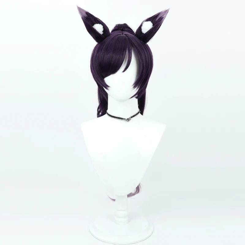 NIJISANJI Virtual YouTube Vtuber Seki Cosplay Wig Halloween Carnival Party Props Synthetic Hair Heat Resistant Fiber + Wig Cap