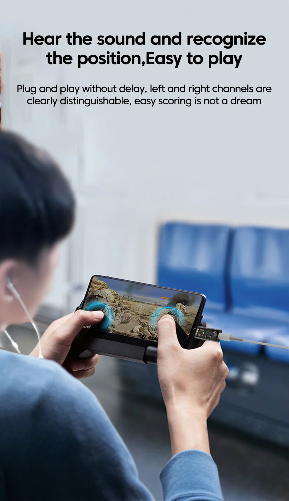DAC USB Type C To 3.5MM Headphone Adapter USB C Male to 3.5 Jack Audio Converter for iPhone 15 Samsung Support Voice Call U Disk