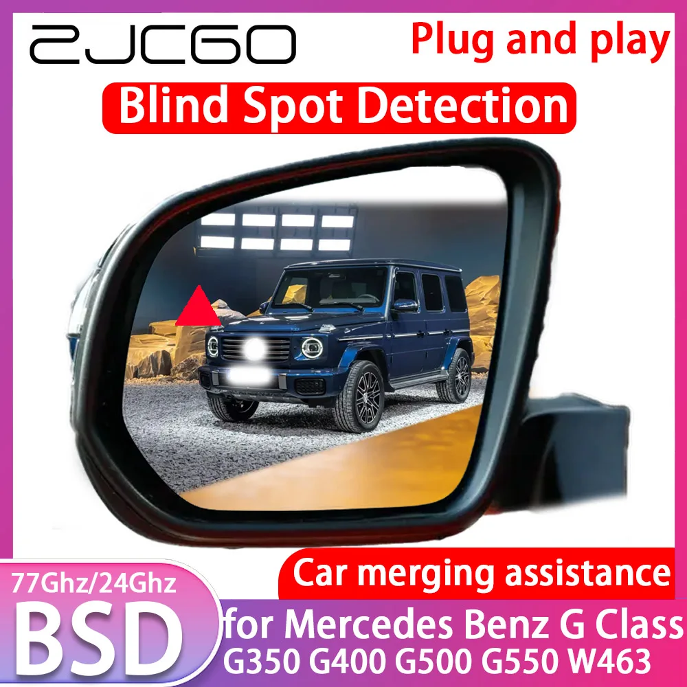 for Mercedes Benz G Class G350 G400 G500 G550 W463 Blind Spot Detection Car BSD BSM System Driving Warning Radar Alert Mirror