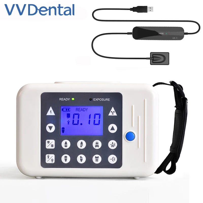 VVDental Portable Digital Dental X-ray Unit High Frequency X Ray Machine RVG RAYS Sensor Dental X Ray Camera Dentistry Equipmet manta rays landing mini skirt skirt for woman short skirt for women