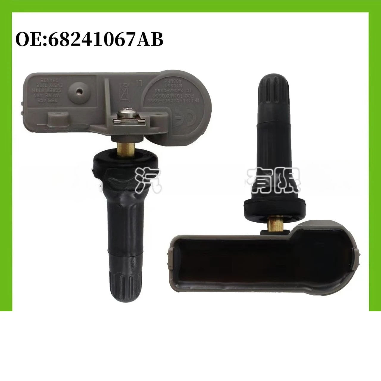 

68241067AB 1/4pcs tpms Tire Pressure Sensor for Chrysler 300 2010-2020 for Jeep for Dodge for Jeep RAM