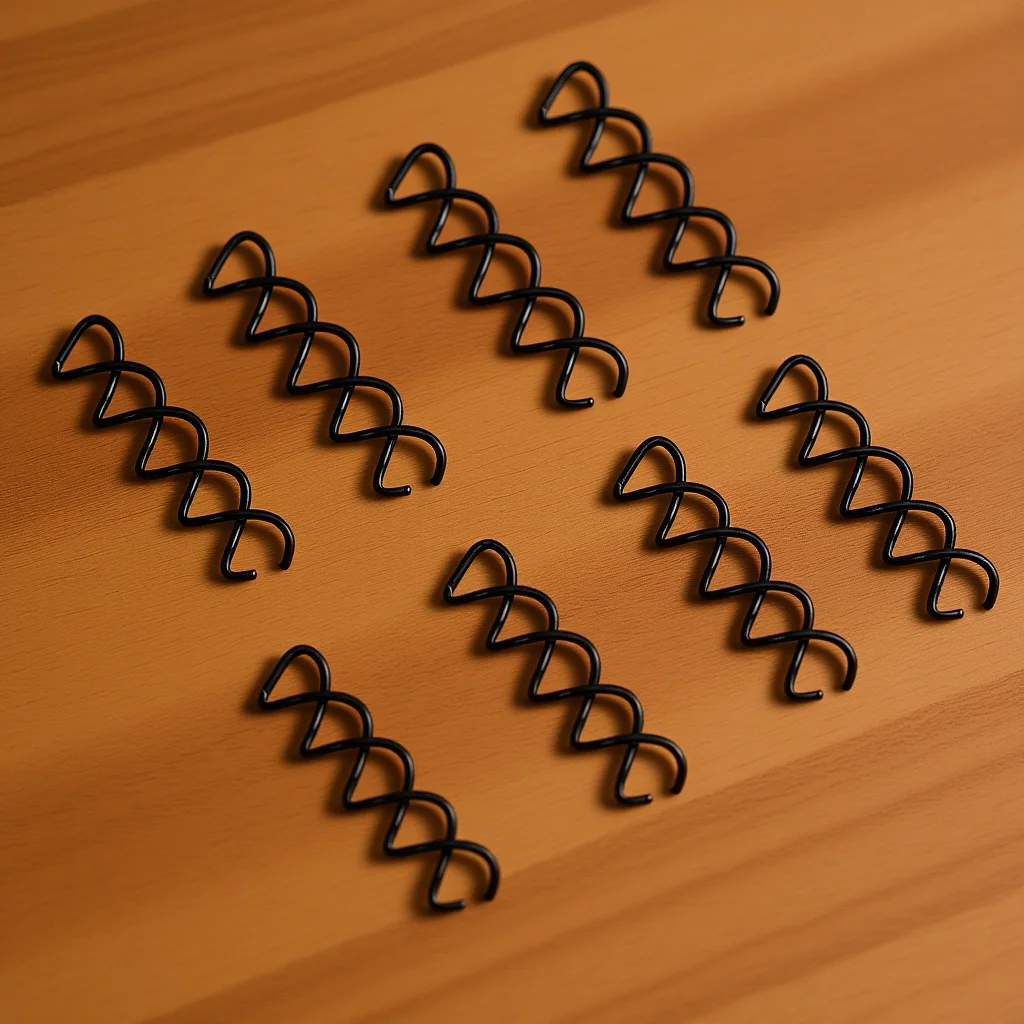 

8Pcs Spiral Hair Pin Clips Strong Hold All Day Perfect for Thick Curly Or Straight Hair Styling Spiral Hairpins