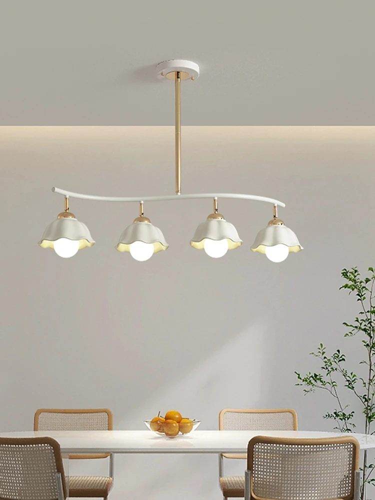 

Restaurant chandeliers are very simple, modern and creative, cream style office tea room bar lamps, Nordic dining tableshoplamps