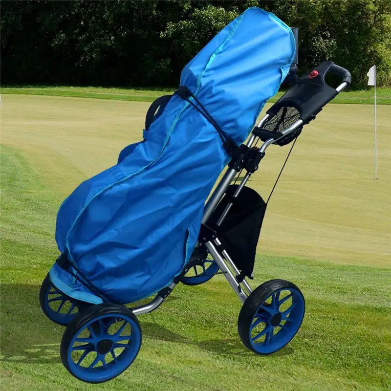 Portable Foldable Golf Travel Cover Bag Waterproof And Dustproof Rain Cover Gray