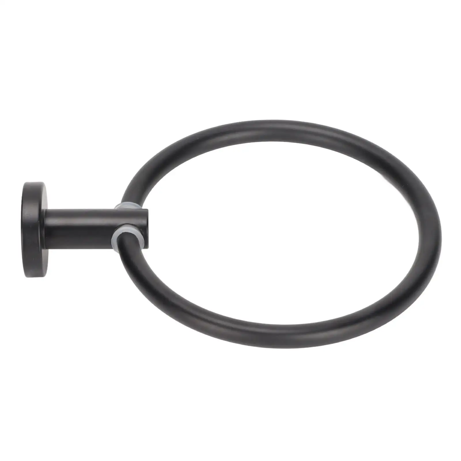 Round Aluminum Toalha Ring Holder, Banho Hardware para Varanda e Hotel Bar, Modern Space