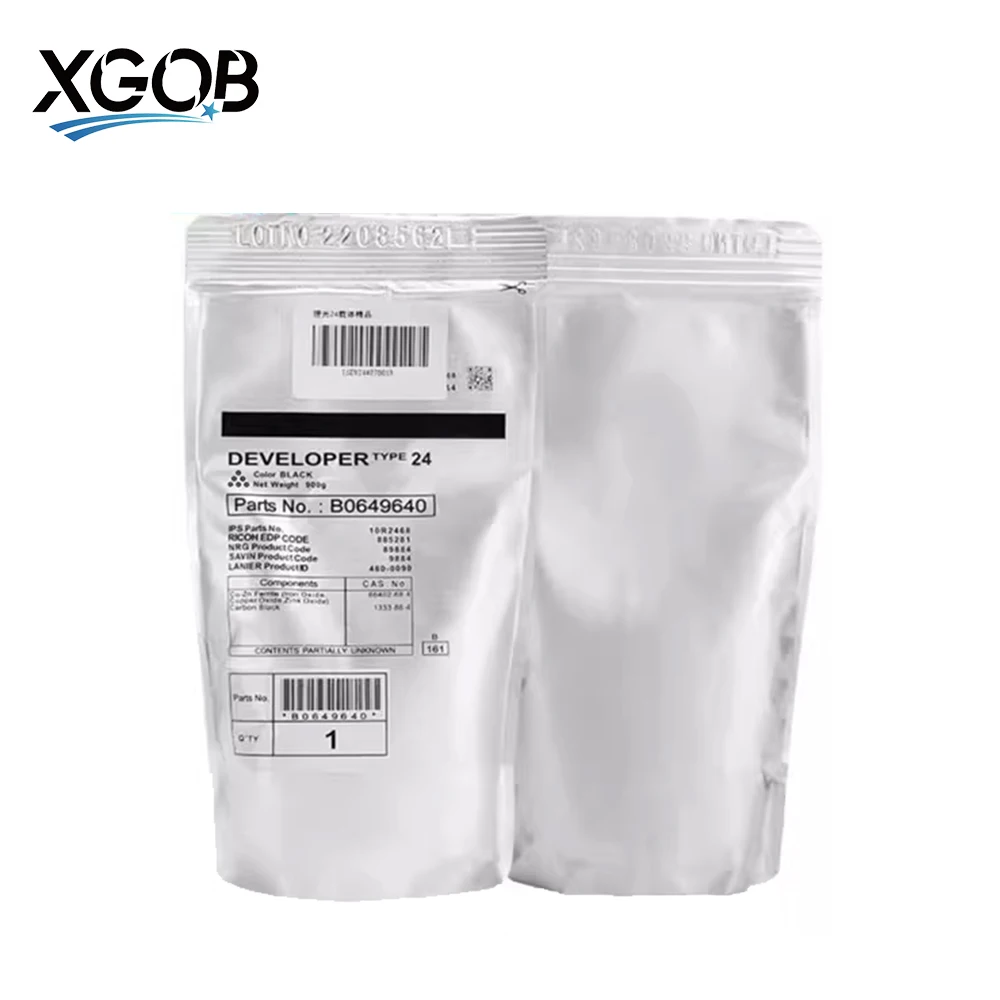 

900g Type24 Developer Powder For Ricoh MP 6001 7502 7001 8000 8001 9001 9002 9003 1060 1075 2060 2075 High Quality Compatible