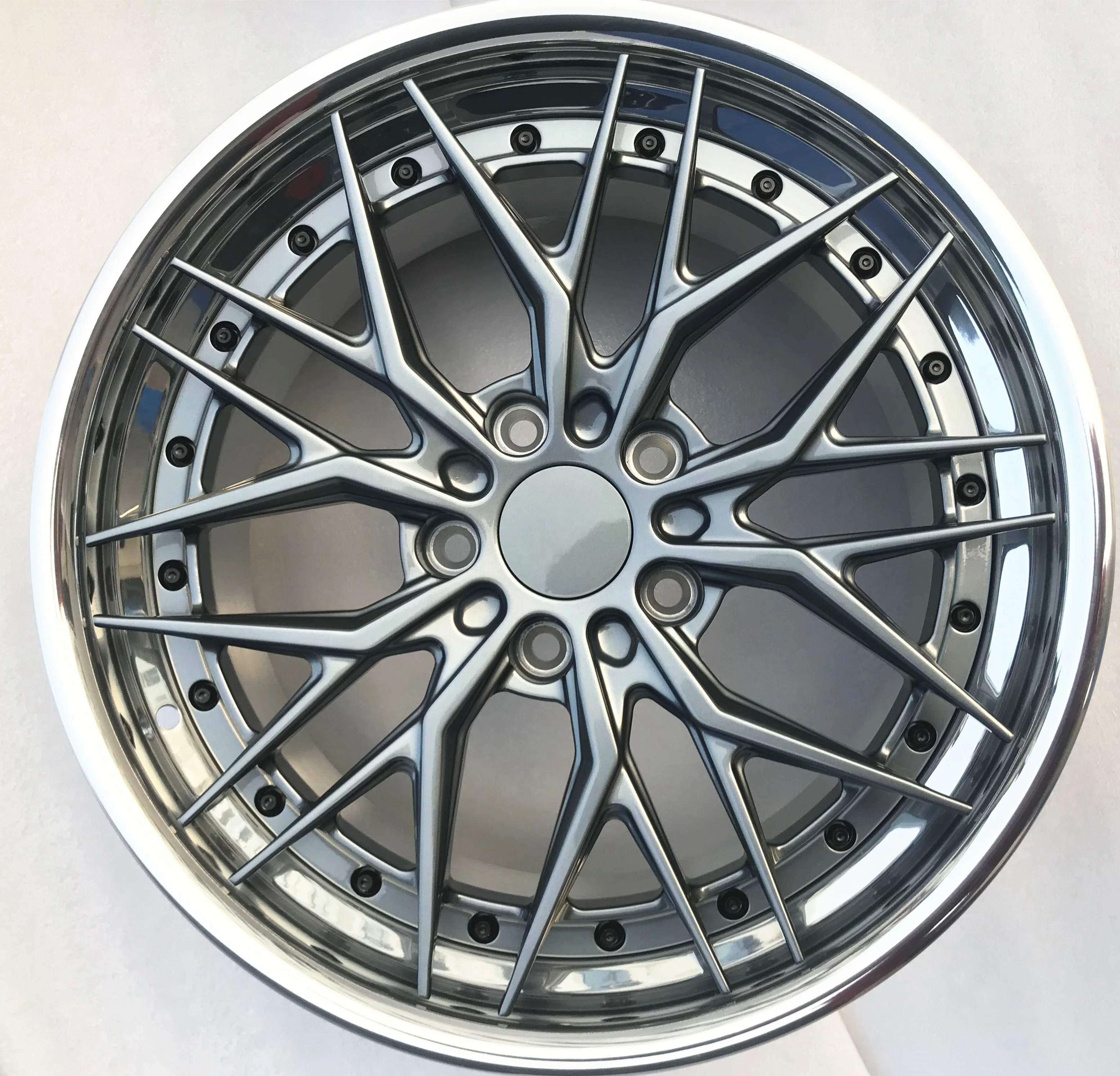 for   High quality custom car rim18- 22 inch aluminium alloy forged car wheel made in China BOLUN for Corvette C8 C7 ZR1 Z06 C6