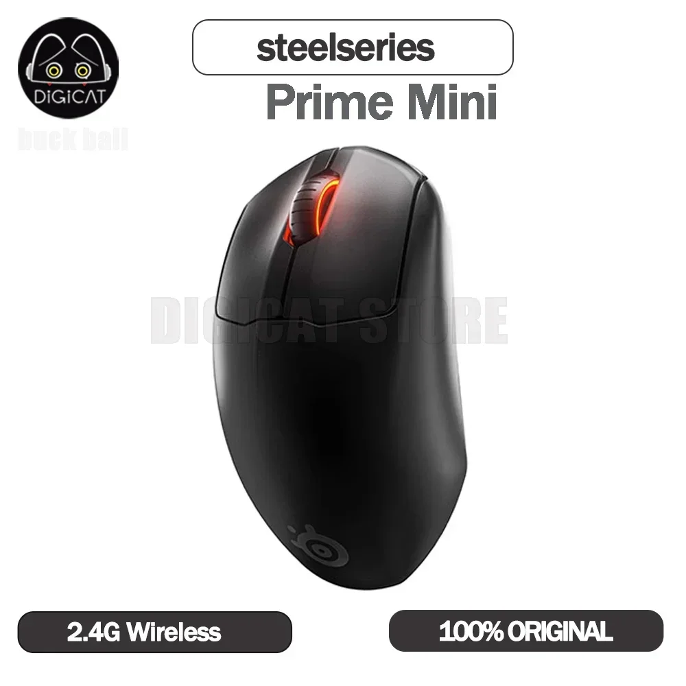 

Steelseries Prime mini Wireless Mouse 2.4G Gaming Mouses Lightweight 18000cpi Low Latency LOL Esports Gamer Mouse For Laptop PC