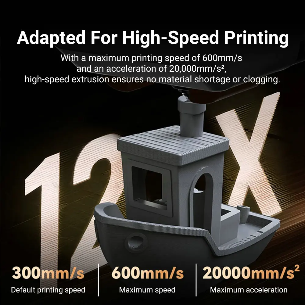 For Anycubic Kobra S1 Max Nozzle with Silicone Sock 0.25 0.4 0.6 0.8 Kobra S1 Max Combo Accessories Extruder Hotend Parts