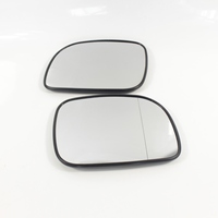 Auto Door Car Side Wing Mirror Glass For Chrysler Grand Voyager 1996-2007 heated with back plate