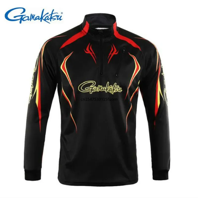 

Clothing Long Sleeve Quick Dry Fishing Clothing Anti-UV Sunscreen Fishing Clothes Cycling Hiking Fishing Shirt