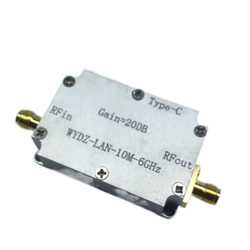 High Flatness Amplifier 10M-6GHz Gain20DB RF Signal Driving Or Receiving Front End Manufacturer