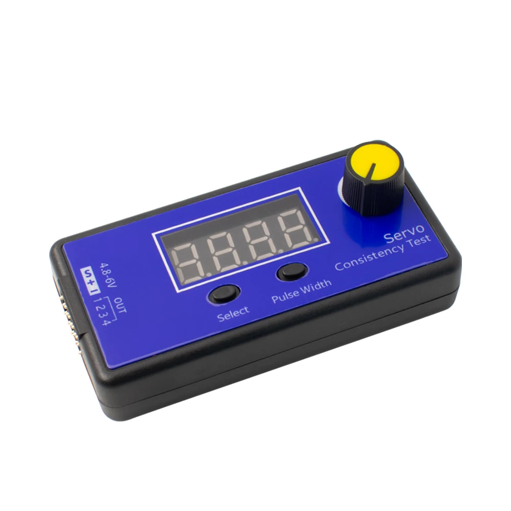 RC Servo Tester ESC Consistency Control 4 Servos for RC Helicopter Airplane Car Digital Steering Servo 2us Multi-function
