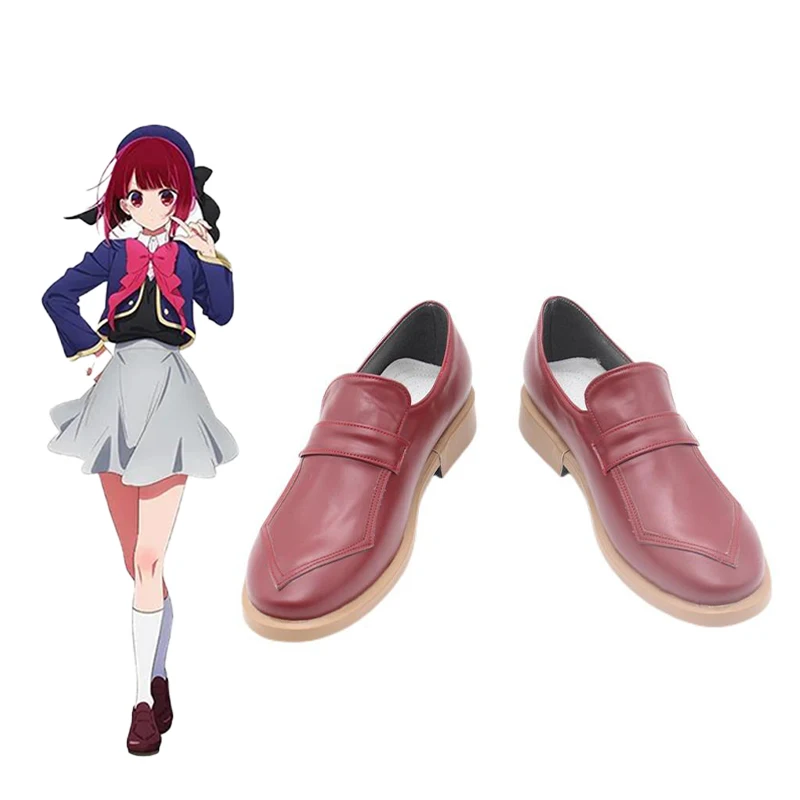 Anime Oshi No Ko Hoshino Rubii Cosplay Sapatos Botas Trajes Halloween Acessório