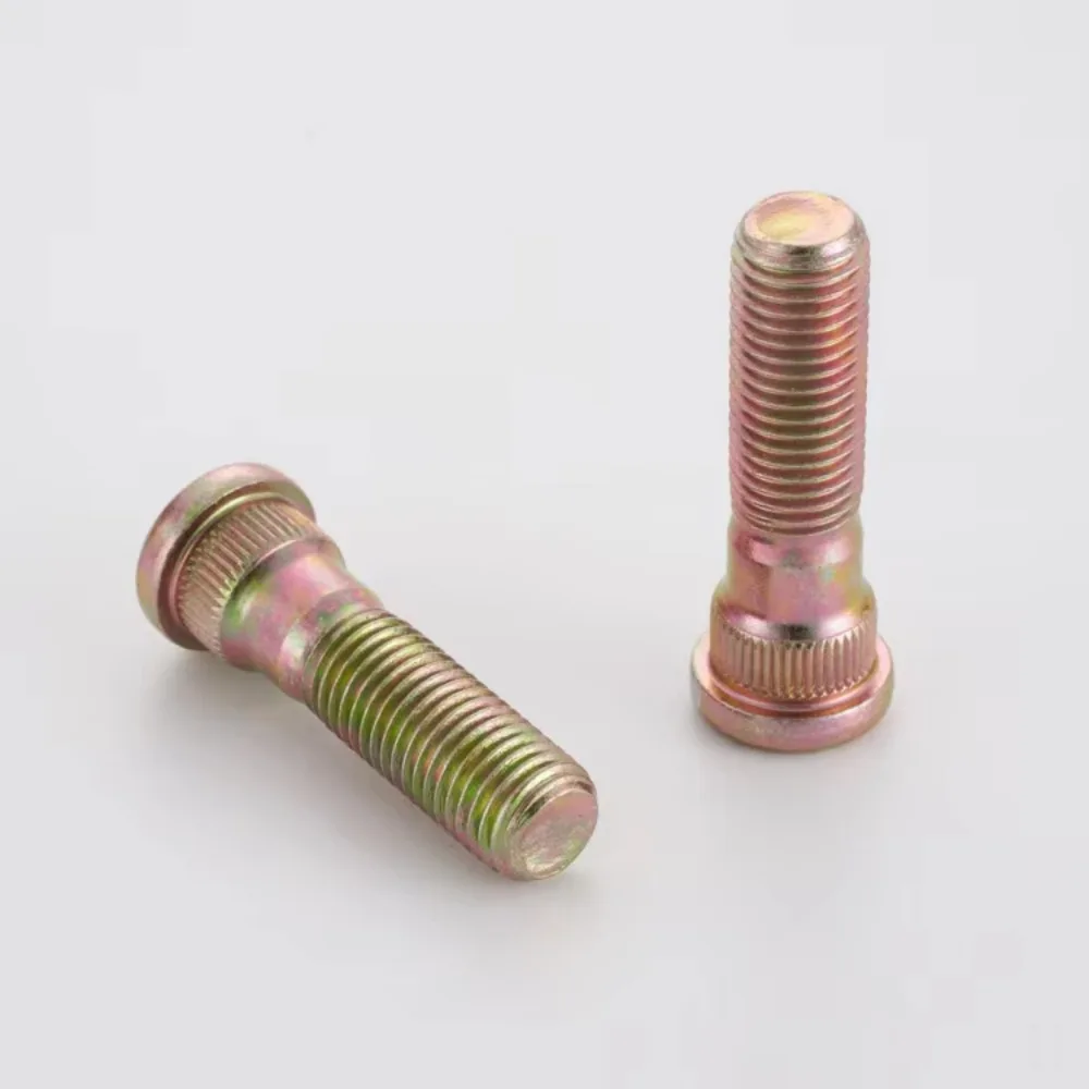 1pc Wheel Hub Spline Bolt Screw for Mitsubishi Series M12x1.5 | Knurl Diameter 14.2mm | Length 48mm