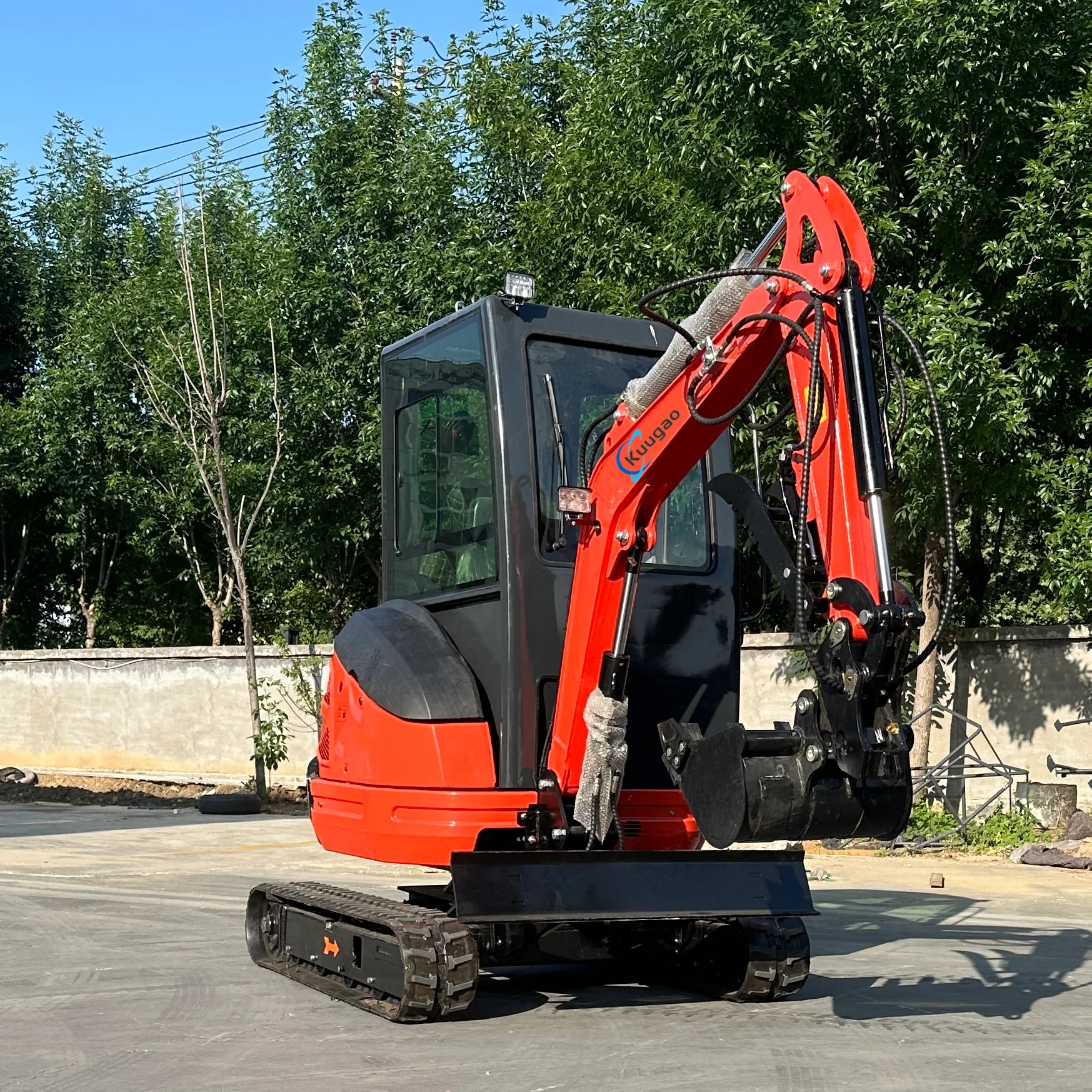 Mini Excavator 2 ton 2.5 ton Customize Factory Price Mini Digger  Free shipping Kubota Engine  Excavator Crawler Excavator