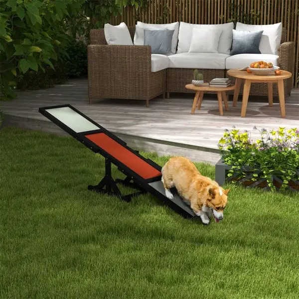 Dog Agility Ramp and Pet Seesaw Pet Interactive Movement