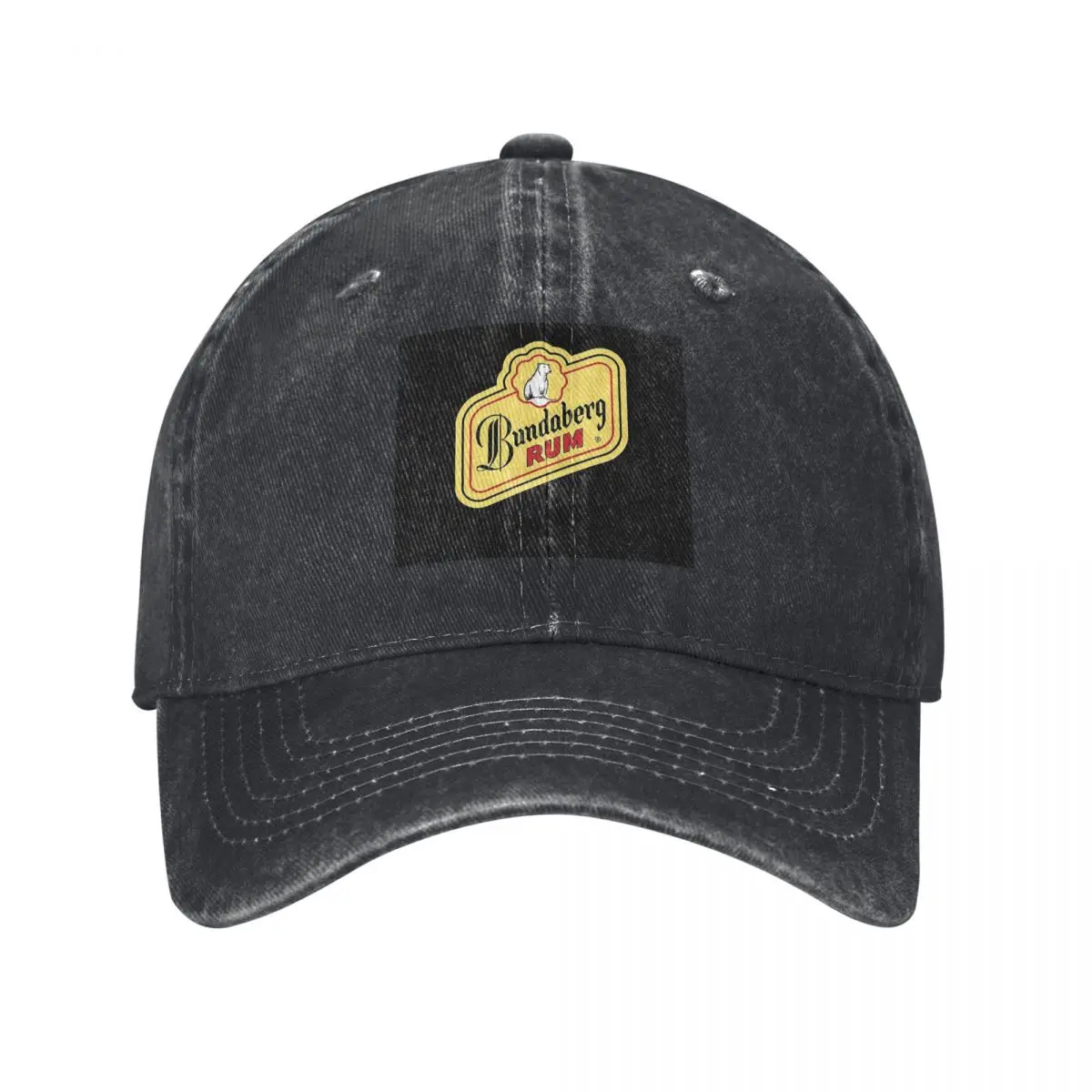 Official Merchandise Of Bundaberg Rum Logo Classic Baseball Caps Fashion Washed Denim Hats Outdoor  Sports Baseball Cowboy Hat